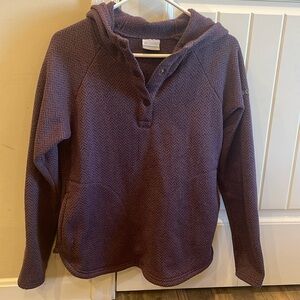 Columbia Darling Days Fleece 1/4 Snap Pullover Hoodie - Women | Purple | Size M